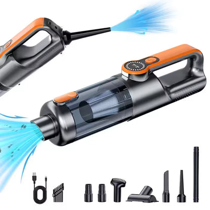 Handheld Car Vacuum Cleaner – 17000Pa High Power Suction